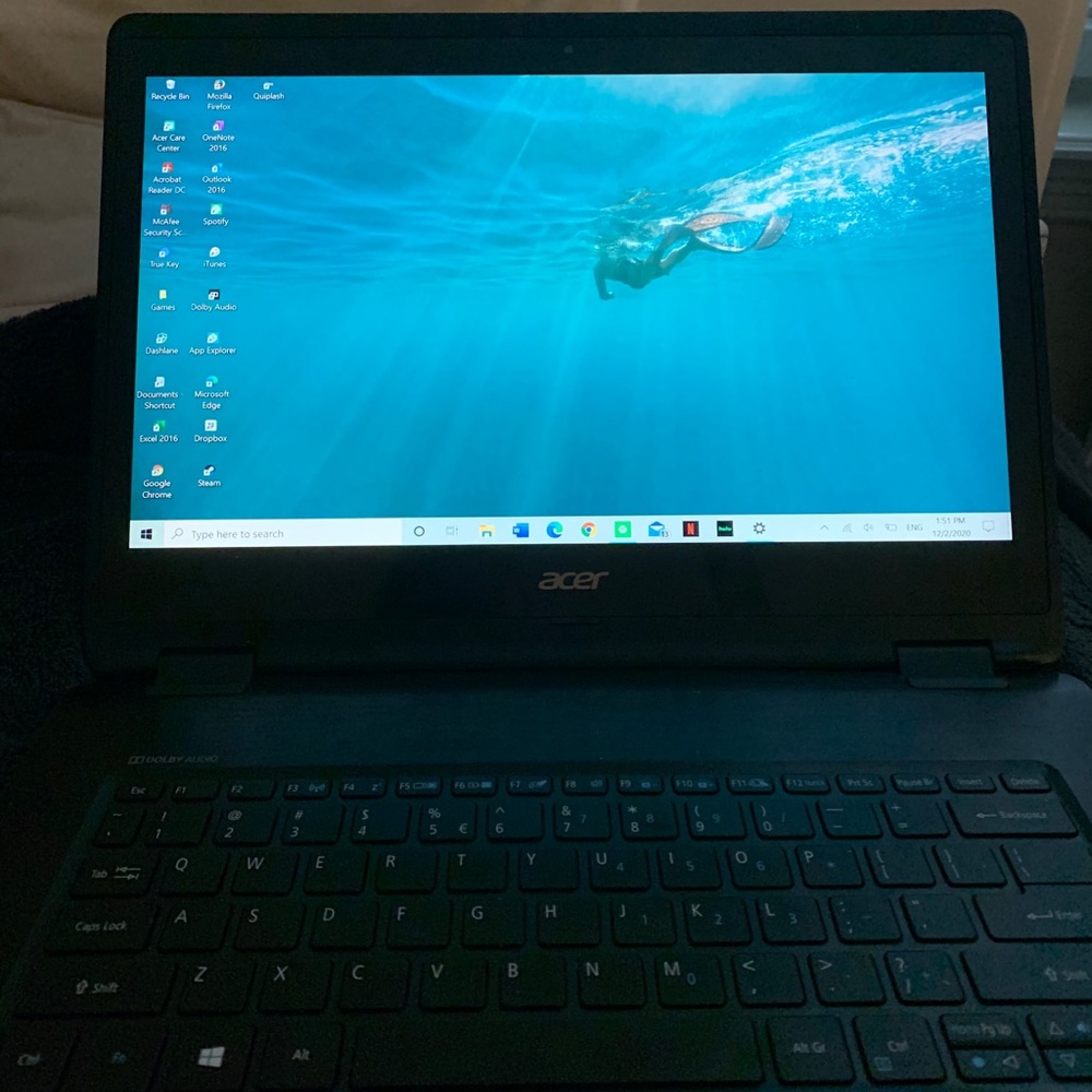 Acer Foldable Laptop